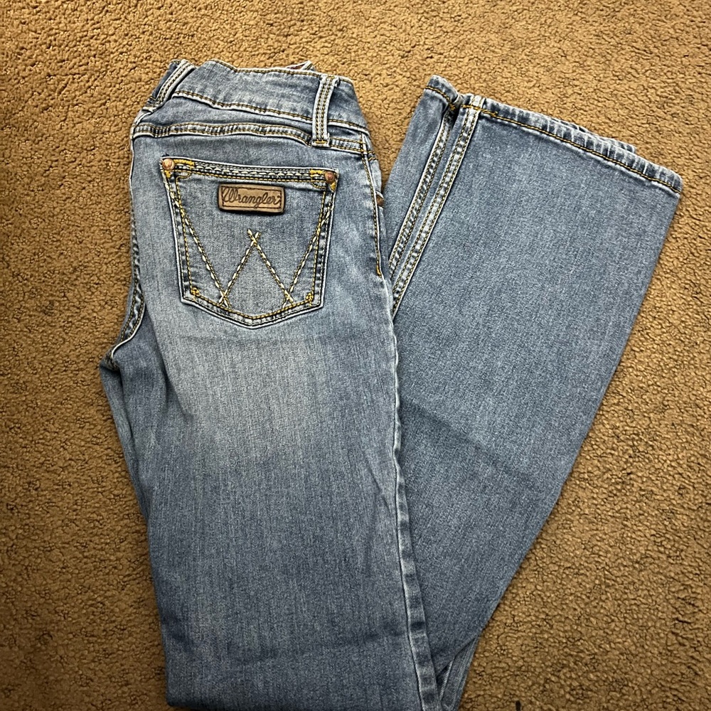 Wrangler Women's Light Blue Boot Cut Jeans